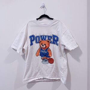 INAKA POWER | CLASSIC TEDDY BASKETBALL WORKOUT LIFTING T-SHIRT